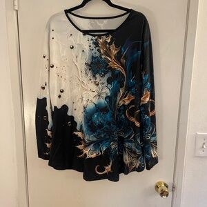 Plus size long sleeve shirt size 3x